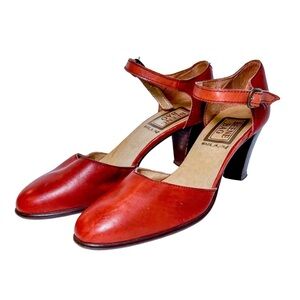 Vintage Italian Beene Bag Leather Heels